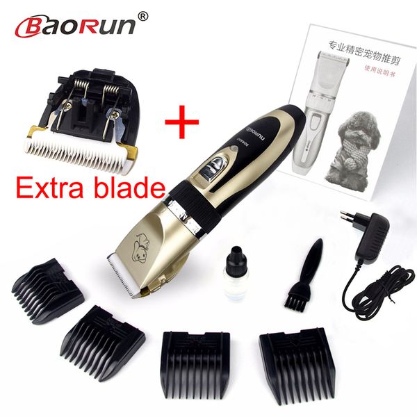 

professional electrical rechargeable pet cat dog hair trimmer dog hair clipper grooming shaver set pets haircut machine