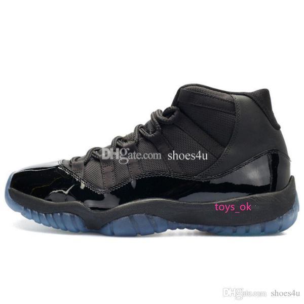 

box11s with 11 cap and gown prom night mens basketball shoes gym red bred prm heiress barons university legeng blue 72-10 men sport sneaker