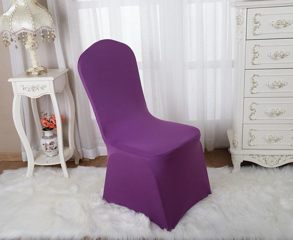 

сплошной цвет крышка стула стрейч крышка стула большой эластичный сиденье чехлы для стульев живопись чехлы ресторан банкетный отель украшени