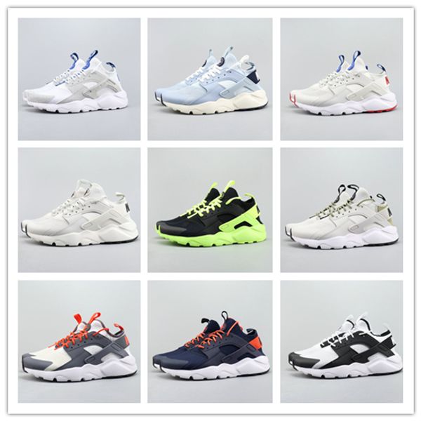 

2019 color huarache run ultra 4.0 classical triple white black red men running shoes for mens designer huaraches womens sneakers trainers