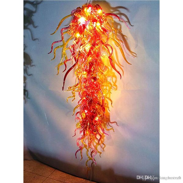 

new style chandeliers red pepper shape lamps led light murano glass hand blown glass chandelier lightings