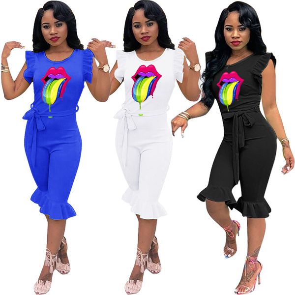 petal sleeve jumpsuit