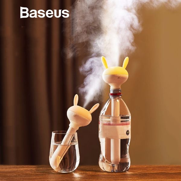 

baseus portable humidifier aroma diffuser for home office unlimited container air humidifier humidificador with led nightlight