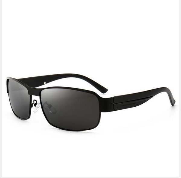 

retro men's polarized sunglasses with blue film motion sunglasses, White;black