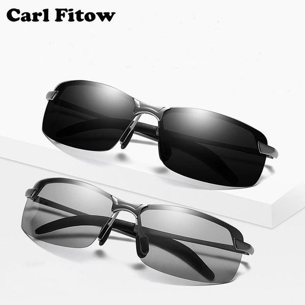 

2020 new polarized color changing sunglasses men brand designer classic metal glasses women travel driving oculos de sol
