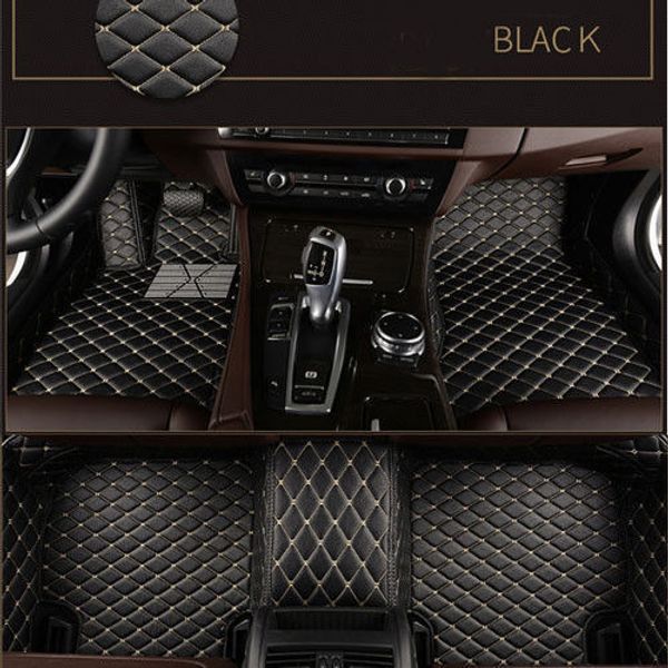 2019 For Bmw 5 Series 2014 2016 Car Floor Mats Waterproof Luxury