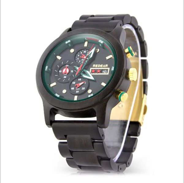 

2020 new men's luxury designer three-eye watch perpetual calendar small three-pin luminous watch cross-border explosion quartz watch, Slivery;brown