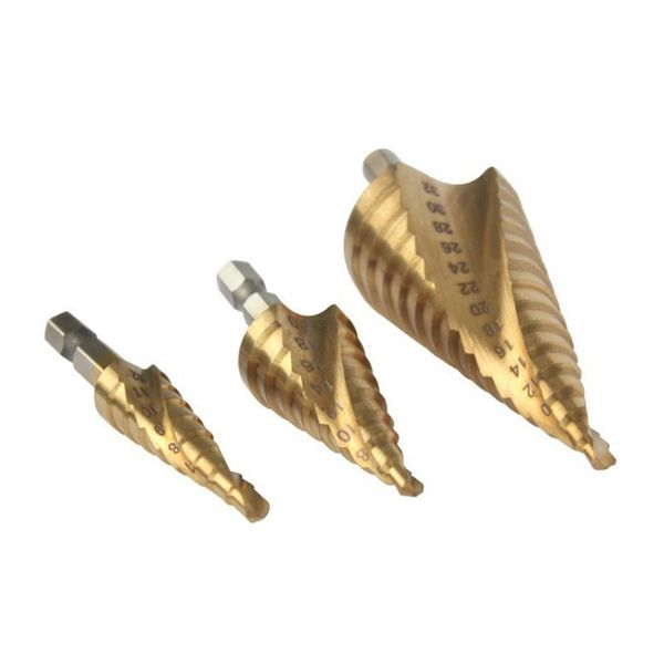 

step | 12mm/20mm/32mm set grooved to drill 4mm bits wish hss 3pcs tool cut spiral