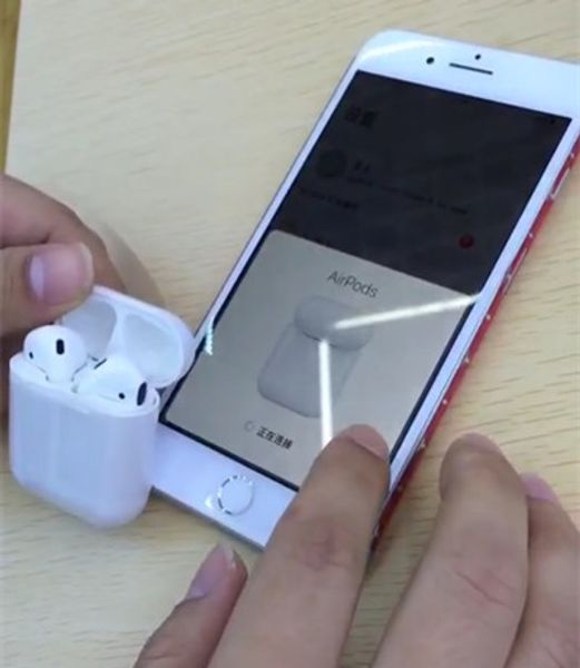 

1: 1 Оригинал Для iphone X XS XR Оригинальное качество Оригинальный Беспроводной Bluetooth Наушники-вкладыши Голос Подключиться С Зарядкой Box2019 Для W1 Чип