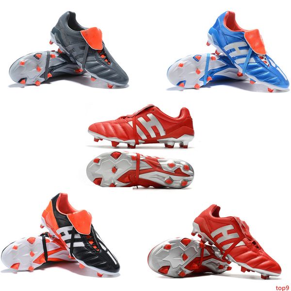 

mens high ankle youth football boots trend predator mania pogba fg soccer shoes purechaos yellow men soccer cleats us6.5-11