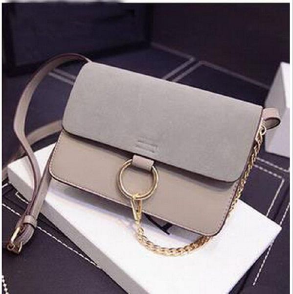 

european new leather bags little girl leather clutches of the chain cross body bags