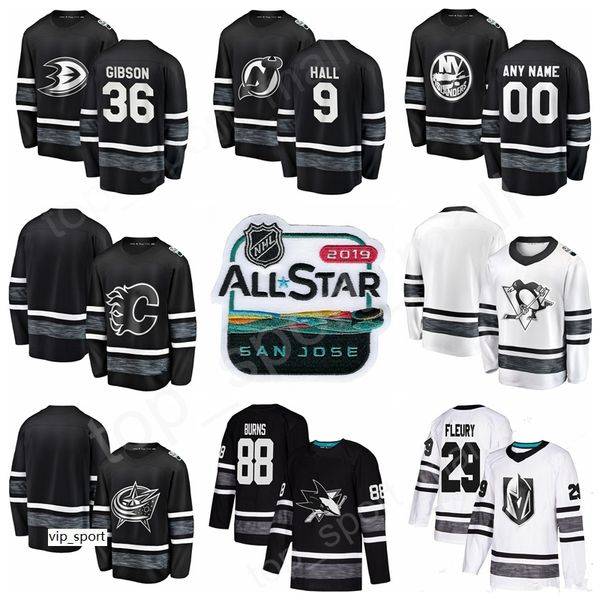 

хоккей all star jersey 3 сет джонс 13 кэм аткинсон 9 тейлор холл 90 райан о'рейли 4 миро хайсканен 40 деван дубник 13 джонни годро, Black;red