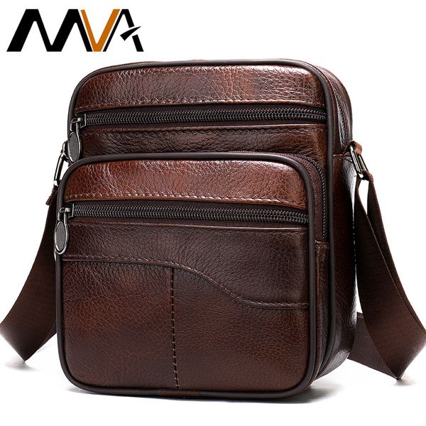 

mva men's bag women's genuine leather handbags women's shoulder bags men messenger bags female small crossbody for men