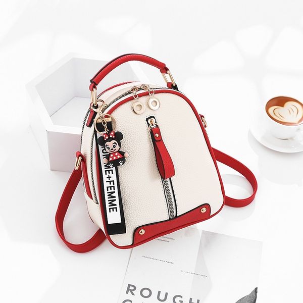 

women's fashion backpack shoulder bag women's korean leisure mini bag
