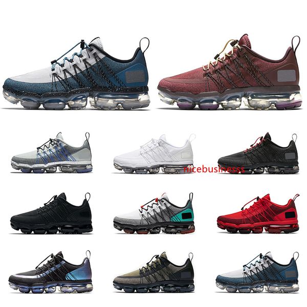 

2019 men run utility running shoes triple black white light silver throwback future fashion mens trainers sports sneakers runner