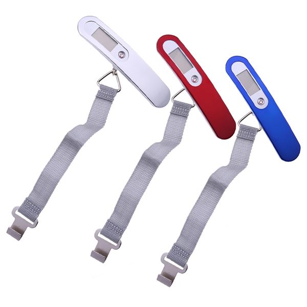 

portable 50kg/10g digital luggage scale lcd electronic hanging pocket scale weight balance data hold tare auto power off