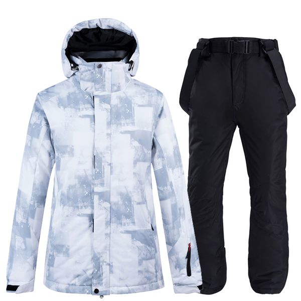 

fashion winter suit for men and women, snowboard clothes, winter clothes, 10k waterproof suits, ski jacket and overalls