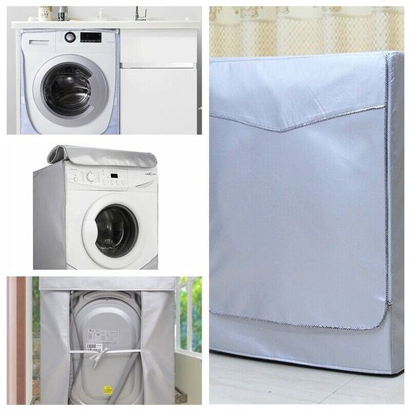 

2020 waterproof dust-proof washing machine protection cover home laundry supplies washing machine zipper covers