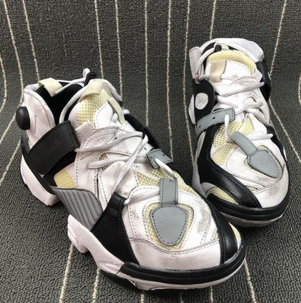 

2018 new classic Vetements 17 combined low to help transgenic men's women's inflatable breathable casual shoes