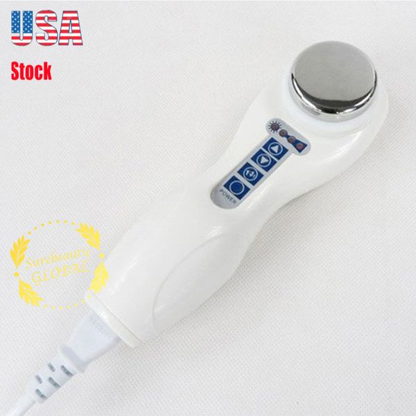 Ultrasonic Facial Beauty Machine Multifuncional Ultrassonográfico Pon Galvanic Vibração Anti Wrinkle Massageador Facial Portátil Rejuvenescimento