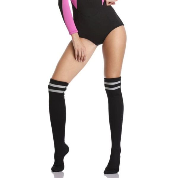 

diving stocking woman girl long socks beach sun protection anti-slip over knee neoprene thermal stockings for surfing snorkeling