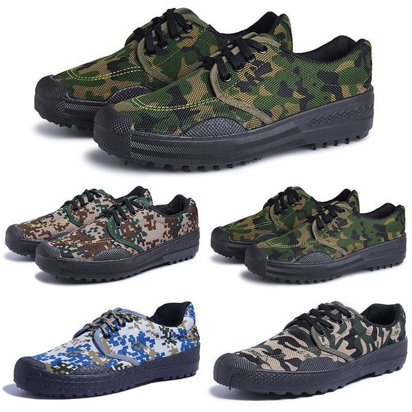 

canvas casual shoes men women camouflage military camping hiking navy blue non-slip runner mens trainers sneakers size 36-44 color9