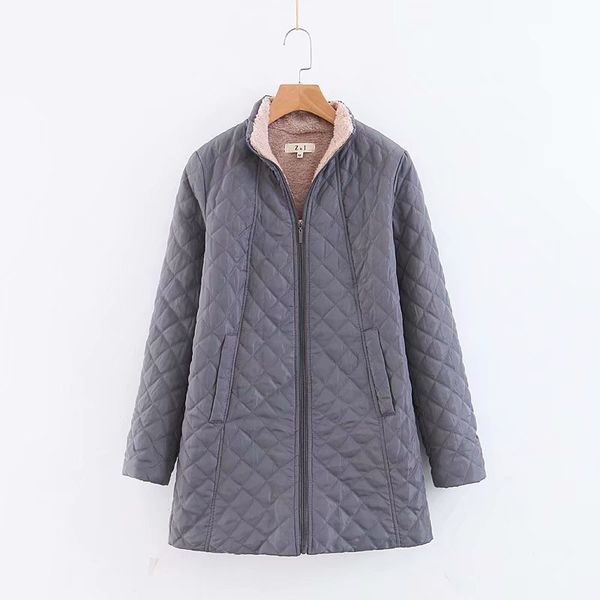 

2019 winter down parka warm long cotton padded jacket female coat loose plus size 3xl winter jacket women stand collar outwear, Black