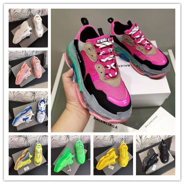 

12020shoes balenciaga туфли на высоком каблуке ткань обувь женщины мужчины дизайн папа обувь мода удобная классический кашемир box15779