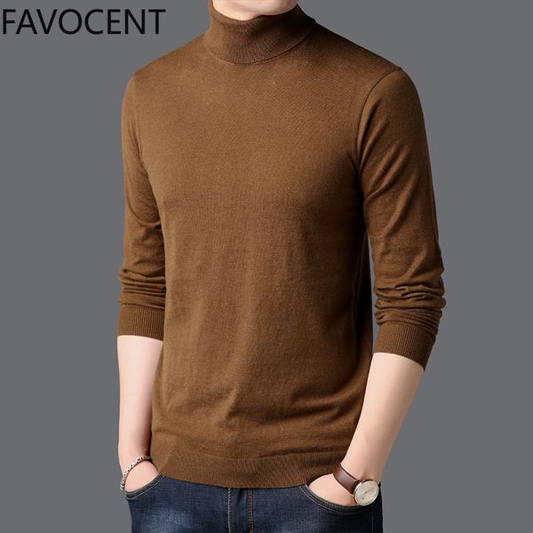 

new turtleneck sweater men slim sweater knitwear pullovers male casual solid color turtelneck full fashion mens clothing, White;black