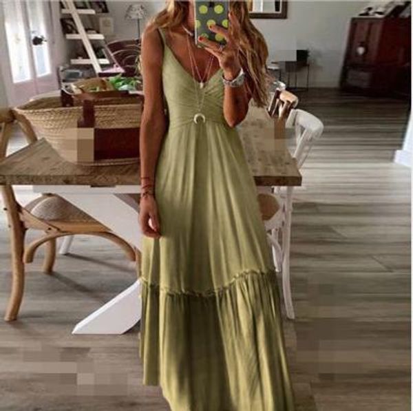 

2020fashion women designer dresses new arrival casual womens sleeveless dress 6 colors summer beach dresses plus size s-5xl ph-yf203123, Black;gray