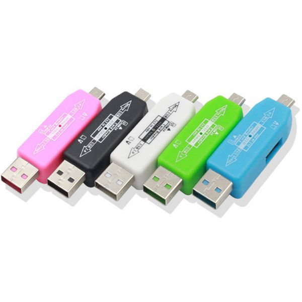 

3 in 1 usb otg card reader flash drive high-speed usb2.0 universal otg tf/sd card for android phone computer extension headers ng