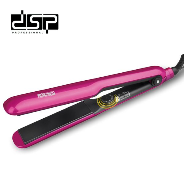 

dsp professionalhair straightener hair iron ceramic straightening irons hair flat iron 220v fast shape, Black