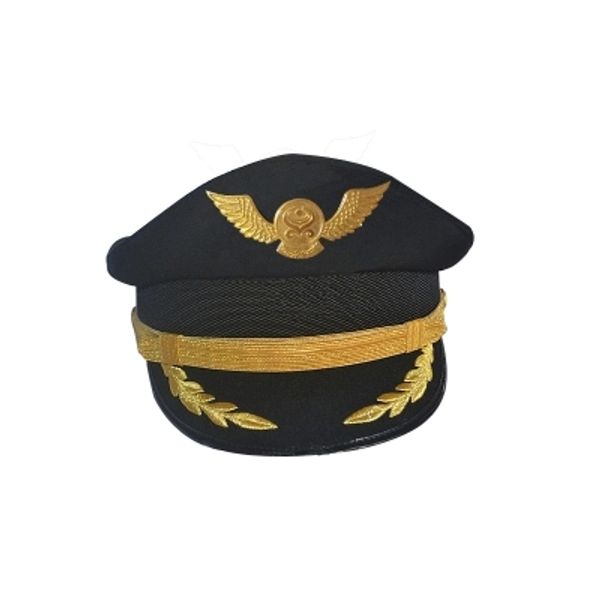 

men women cotton sailor captain hat empty pilot uniforms costume party cosplay stage perform flat navy military cap for adult, Blue;gray