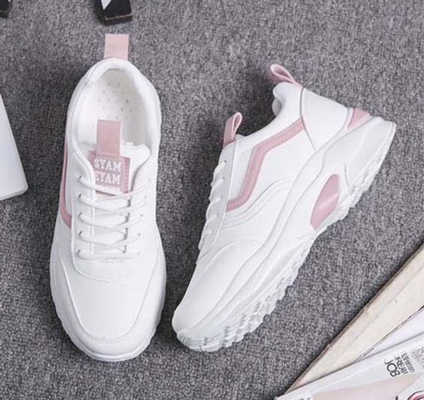 

new women sneaker casual shoes fashion sports shoes shoes eu:35-45 with fine box shoe09 030, Black