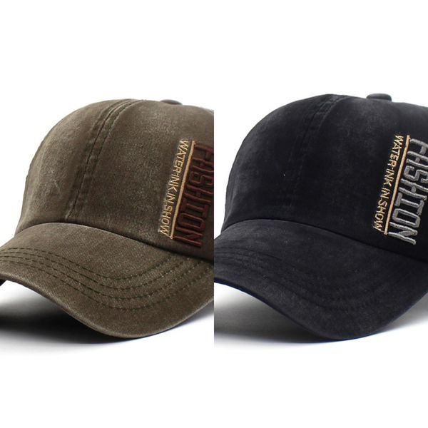 

men and women fashion letter baseball cap outdoor sports cap summer sun shade hat brim bent washing, Blue;gray