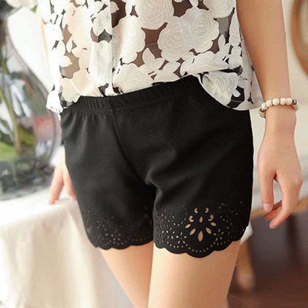 

2019 brand summer casual shorts women holiday fashion bottom short pants female trousers sweet girl sweatpants black skort, White;black