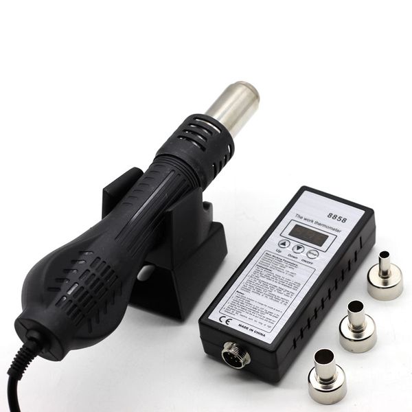

eu plug,8858 portable bga rework solder station air blower hair dryer soldering hairdryer desoldering tool vs riesba