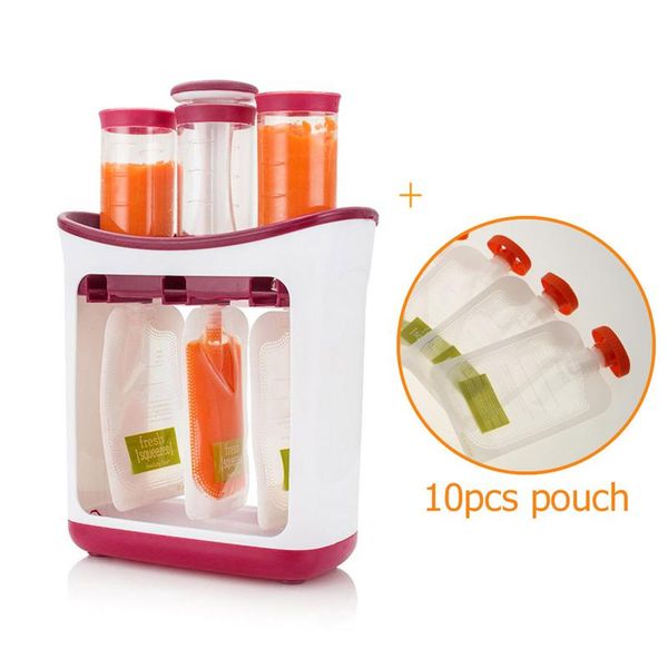 

baby food maker make organic food for newborn fresh fruit juice containers storage bag baby feeding maker kids insulation bags xbcbr