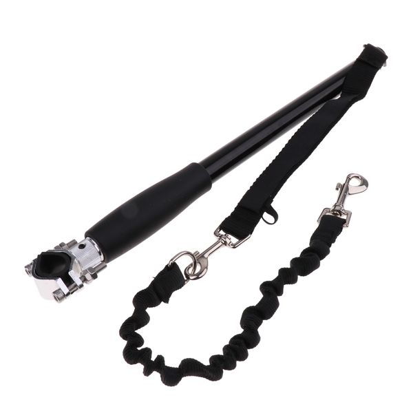 

stainless steel hands dog leash bicycle exerciser ride training leashes