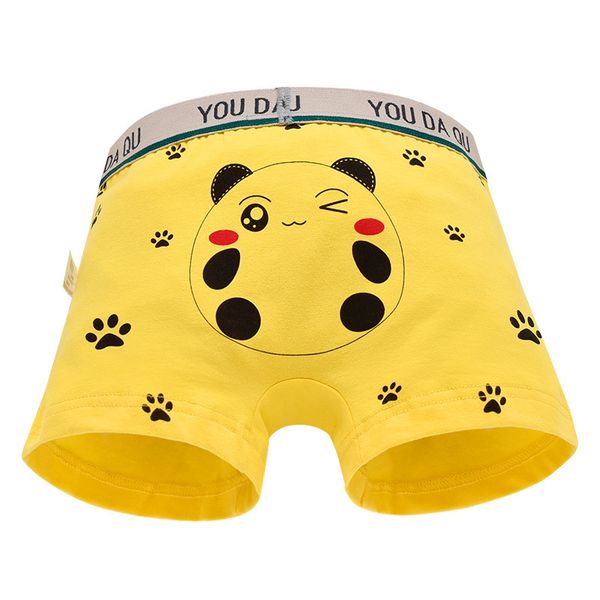 

4pcs/lot 2019 kids cotton underwears boys girls cute cartoon printed panda bear boxers briefs children panties for 2-12y, Camo