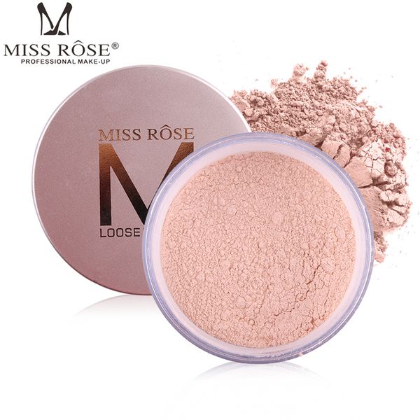 

miss rose loose powder naked baking oil control setting powder makeup r matte finish transparent setting powder