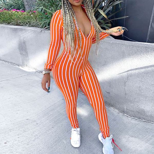 

2019 new women's sports jumpsuit, Black;white