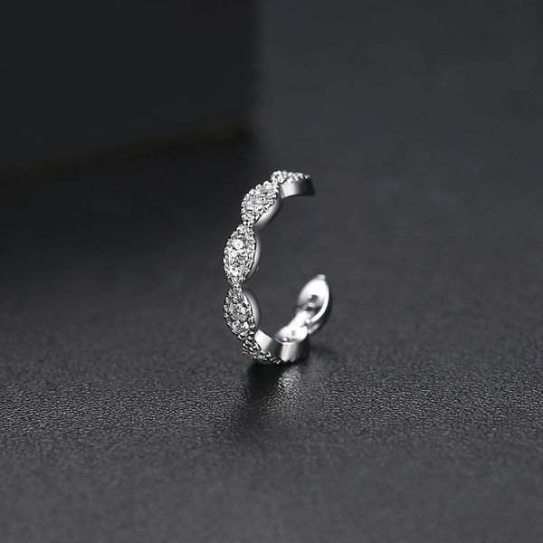 

fashion small rose simple earcuff for women trendy fashion, Silver