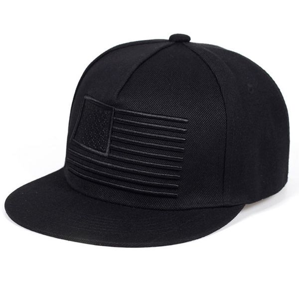 

fashion stripes embroidery cool flat bill baseball cap mens gorras snapbacks 3d flag hat ourdoor hip hop snapback cap, Blue;gray