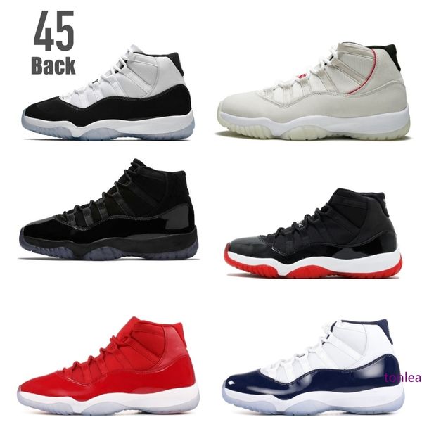 

classic 11 space jam 11s concord 45 back 23 platinum tint lows gamma legend blue men basketball shoes sneakers good quality version