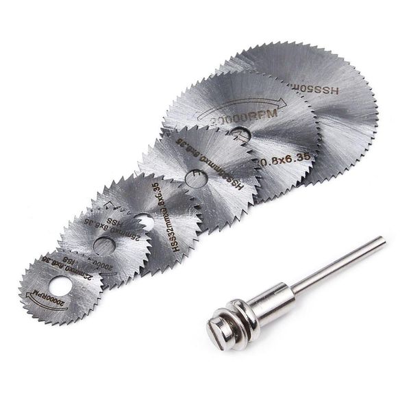 

7 pcs saw blade high speed steel mini electric grinder ultra thin small saw blade rotating rod electric disco de corte