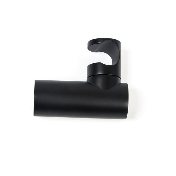 

black electroplated brass hand shower head holder wall mounted 360 degree rotation bathroom shower accessories
