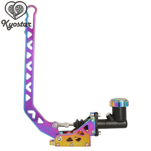 

aluminum hydraulic drift hand brake racing parking handbrake lever gear neo chrome universal