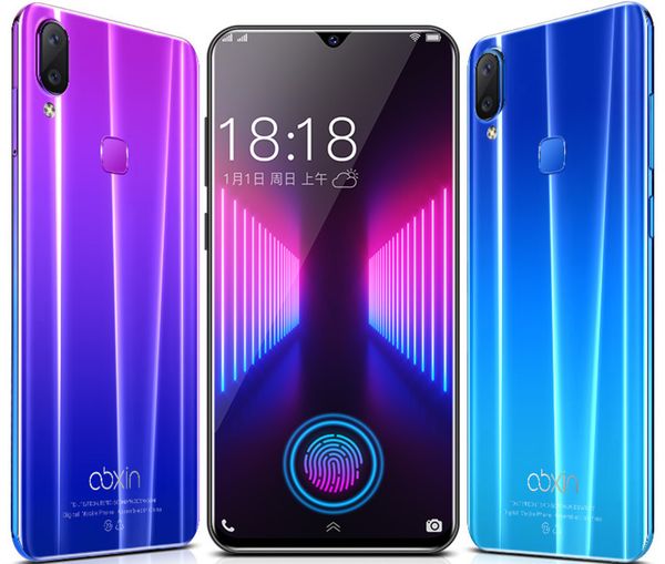 

X23 drip creen 6 5 inch full cnc g ecurity zhuo zhineng game 8 128g fingerprint mobile phone