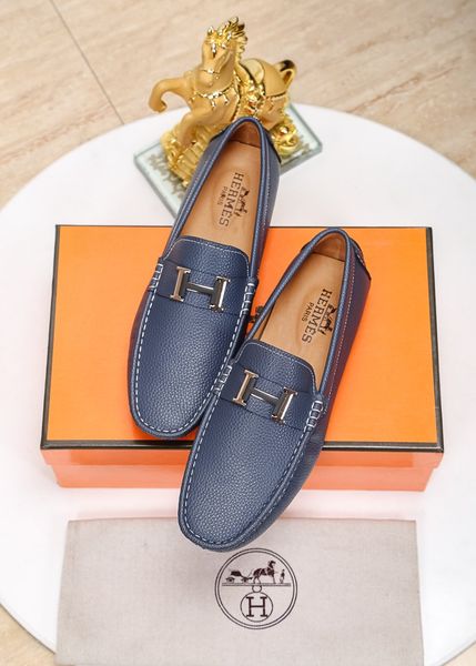 

high-end luxury triple fashiondesigner men's brand dress party casual leather shoes business office shoes wedding men's shoes yhn, Black